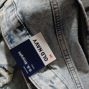 Old Navy Light Blue Straight Jeans
